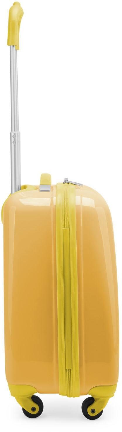 Hauptstadtkoffer Kinderkoffer For Kids, 4 gelb Rollen