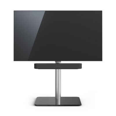 JUST by Spectral TV-Stand für TV bis 65'' Just.Stands TV600 mit Glasboden in Klar- oder Schwarzglas. Höhe 96,8cm. TV-Ständer, (bis 65,00 Zoll, Bei der Montage kann die TV-Halterung in einen Bereich von +/- 8 cm in der Höhe variiert werden)