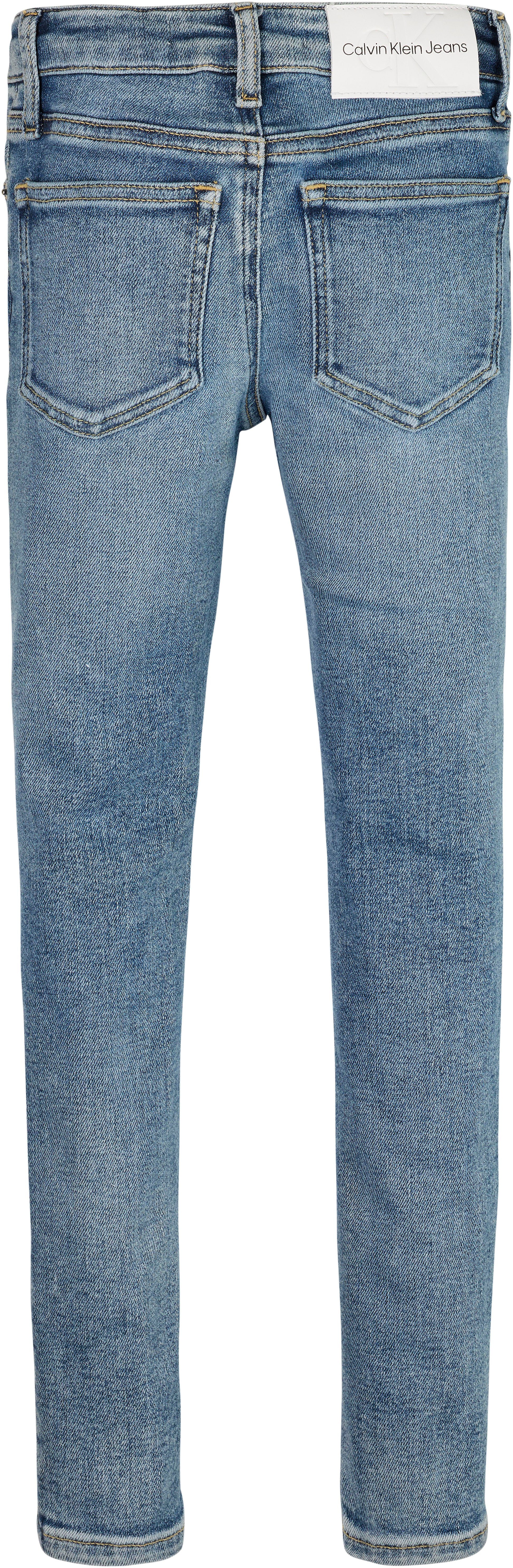 Calvin Klein Jeans Stretch-Jeans SNAKE LIGHT BLUE SKINNY MR