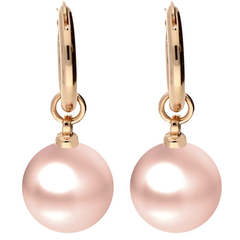 LÖB Paar Creolen 18K Roségold vergoldet günstig online kaufen
