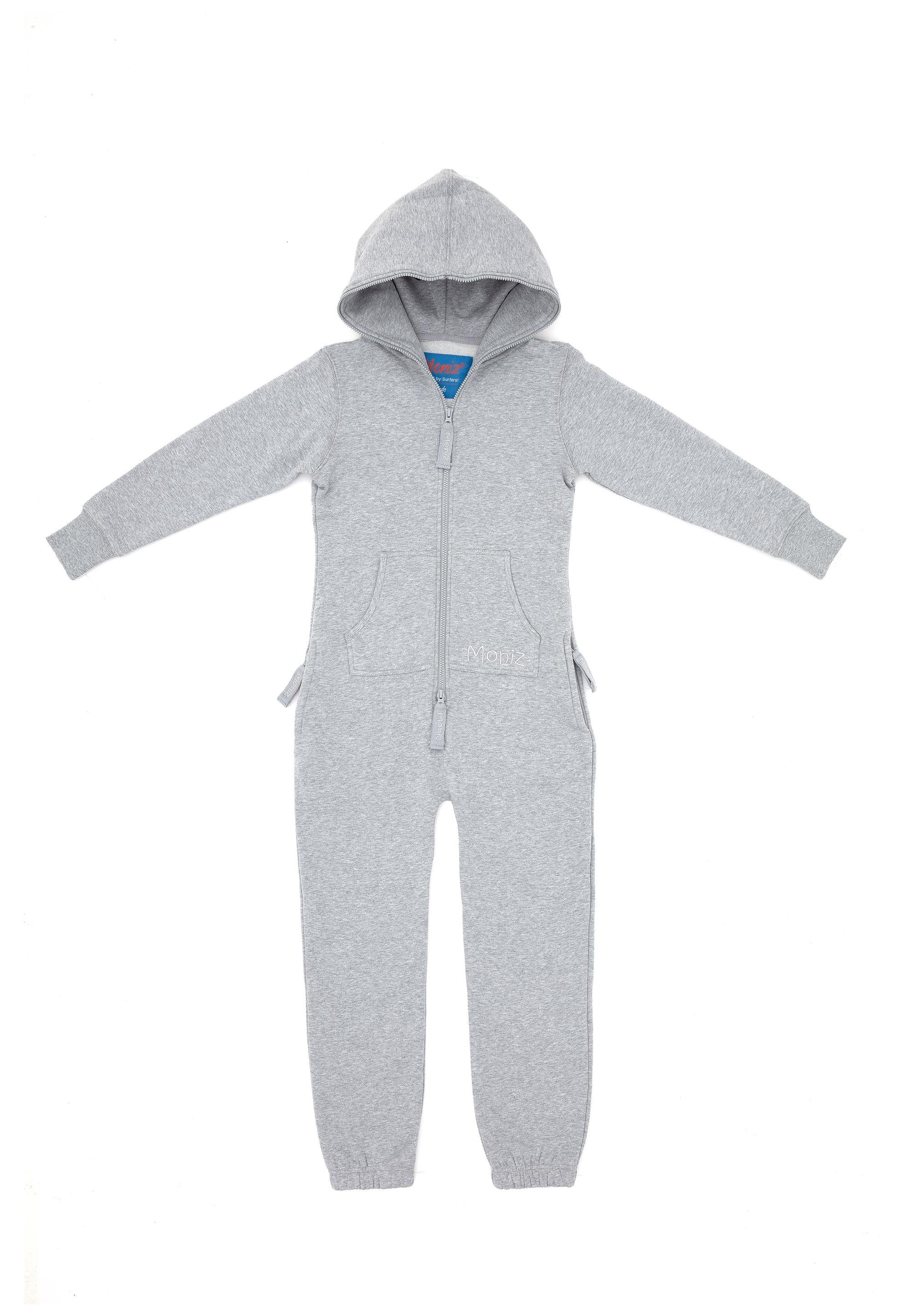 grau-grau mit Moniz Komfort kuscheligem Jumpsuit