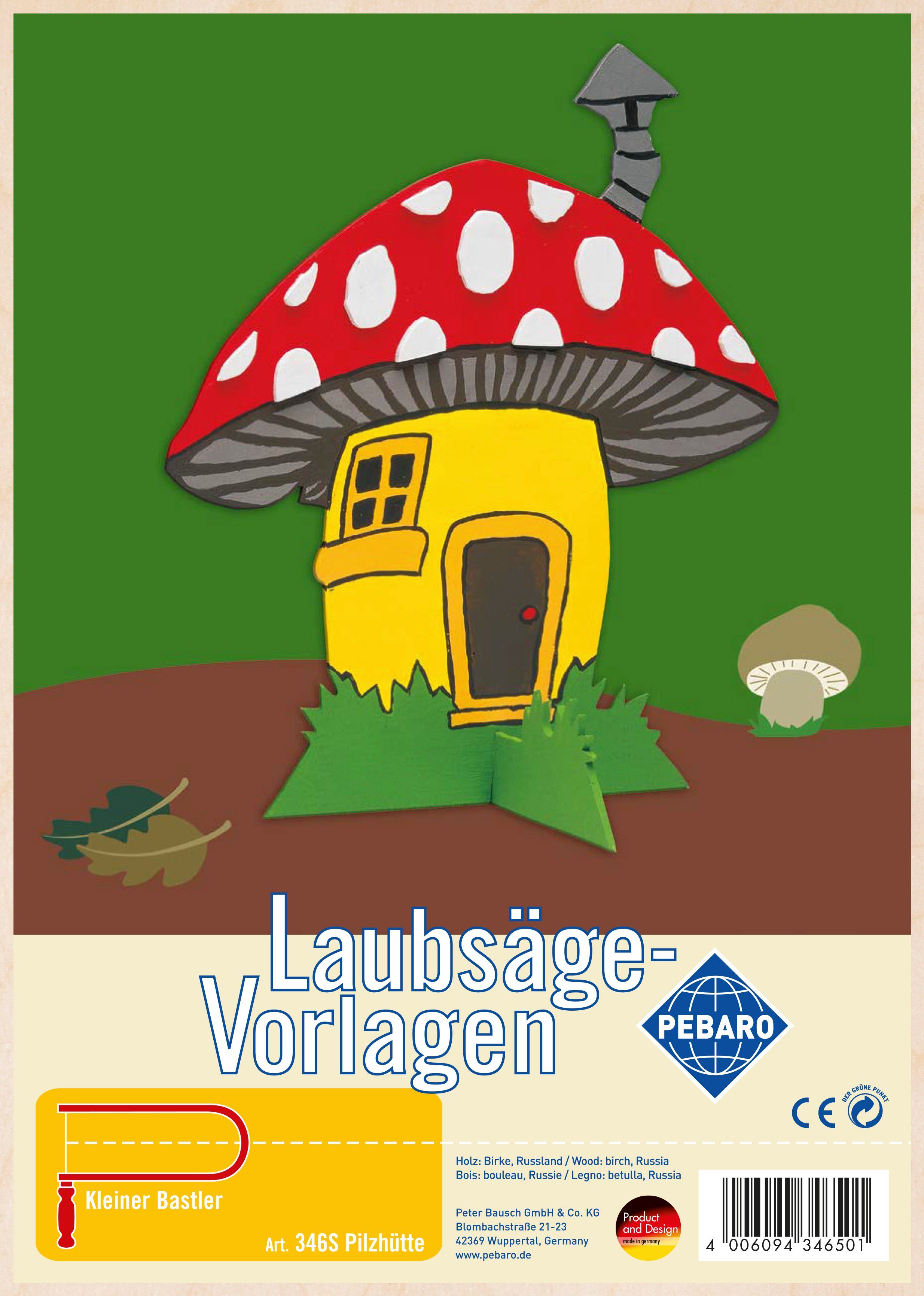 Pebaro Kinder-Werkzeug-Set Laubsäge-Set auf Holzvorlage, 10 Teile, 915 günstig online kaufen