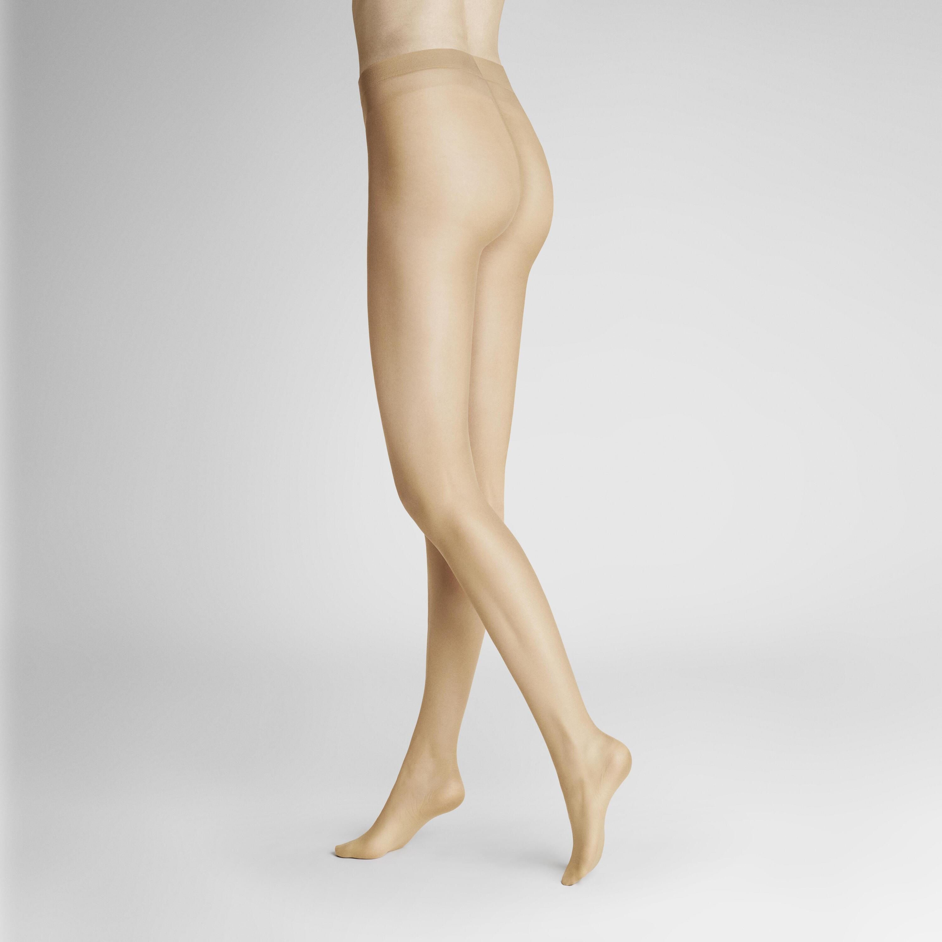 Hudson Feinstrumpfhose SIMPLY 20 15 DEN (2er Pack) transparente verstärkte Spitze, Komfortbund