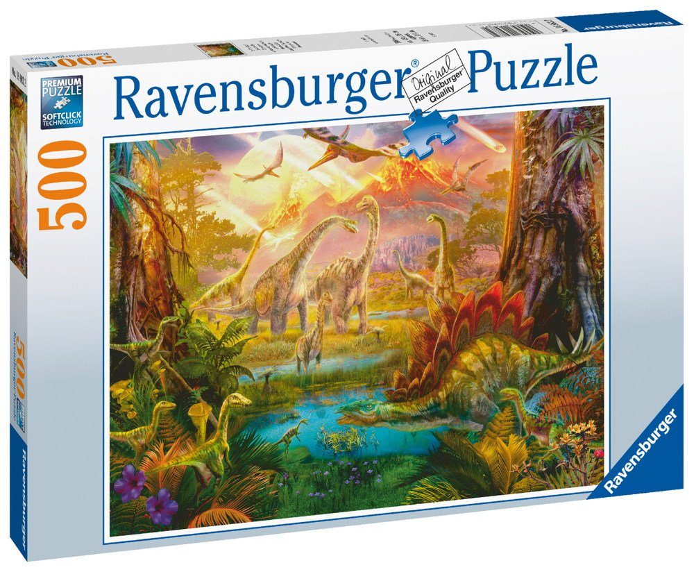Ravensburger Puzzle 500 Teile Ravensburger Puzzle Im Dinoland 16983, 500 Puzzleteile