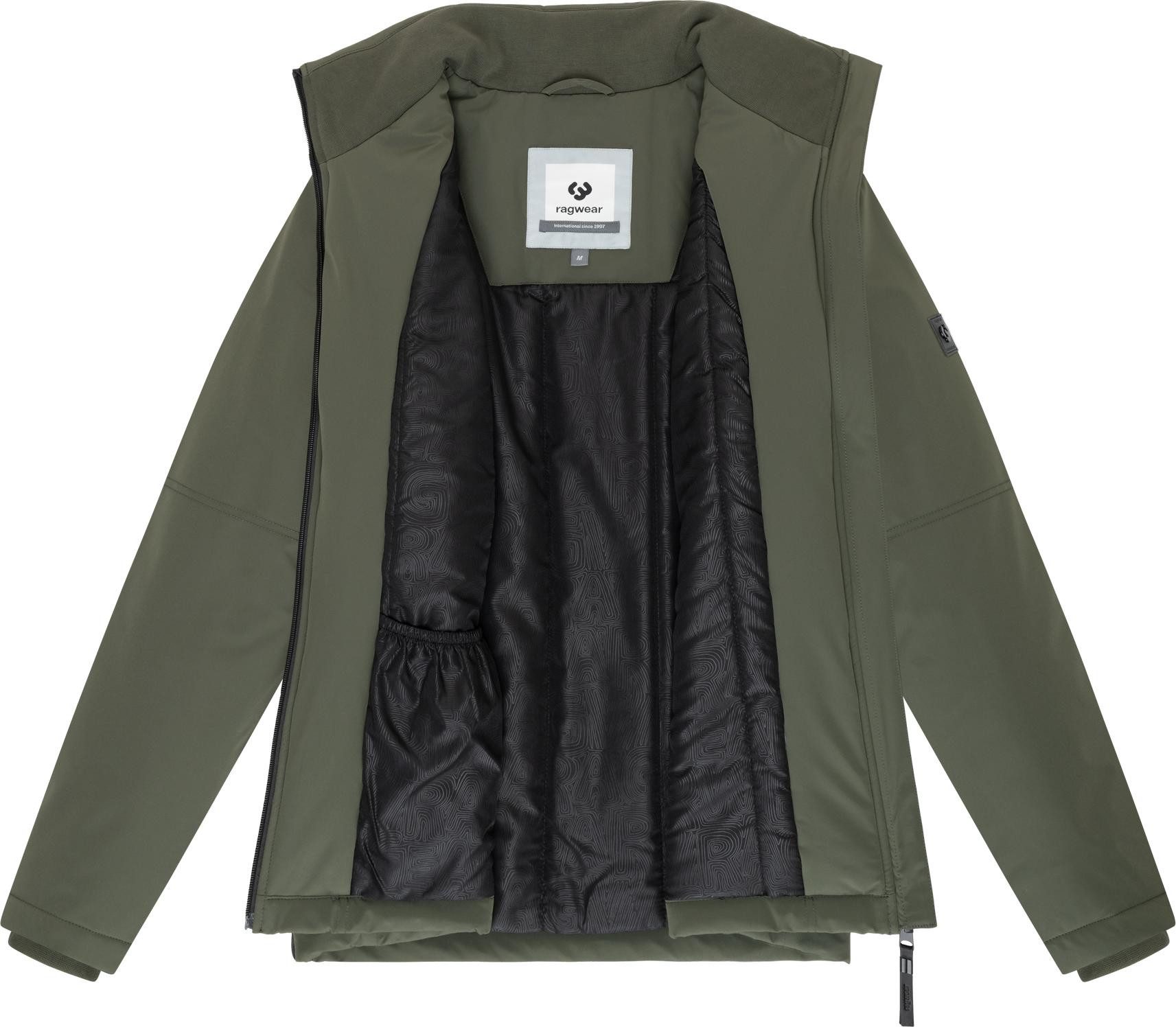 Ragwear Outdoorjacke Colwie Warm YOUMODO Wasserdichte Winterjacke mit hohem Kragen