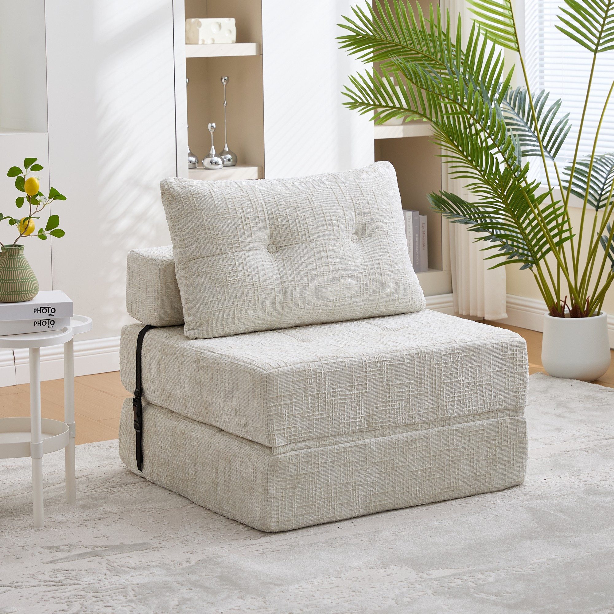 BlingBin Schlafsofa Klappbares Schlafsofa mit Kissen, günstig online kaufen
