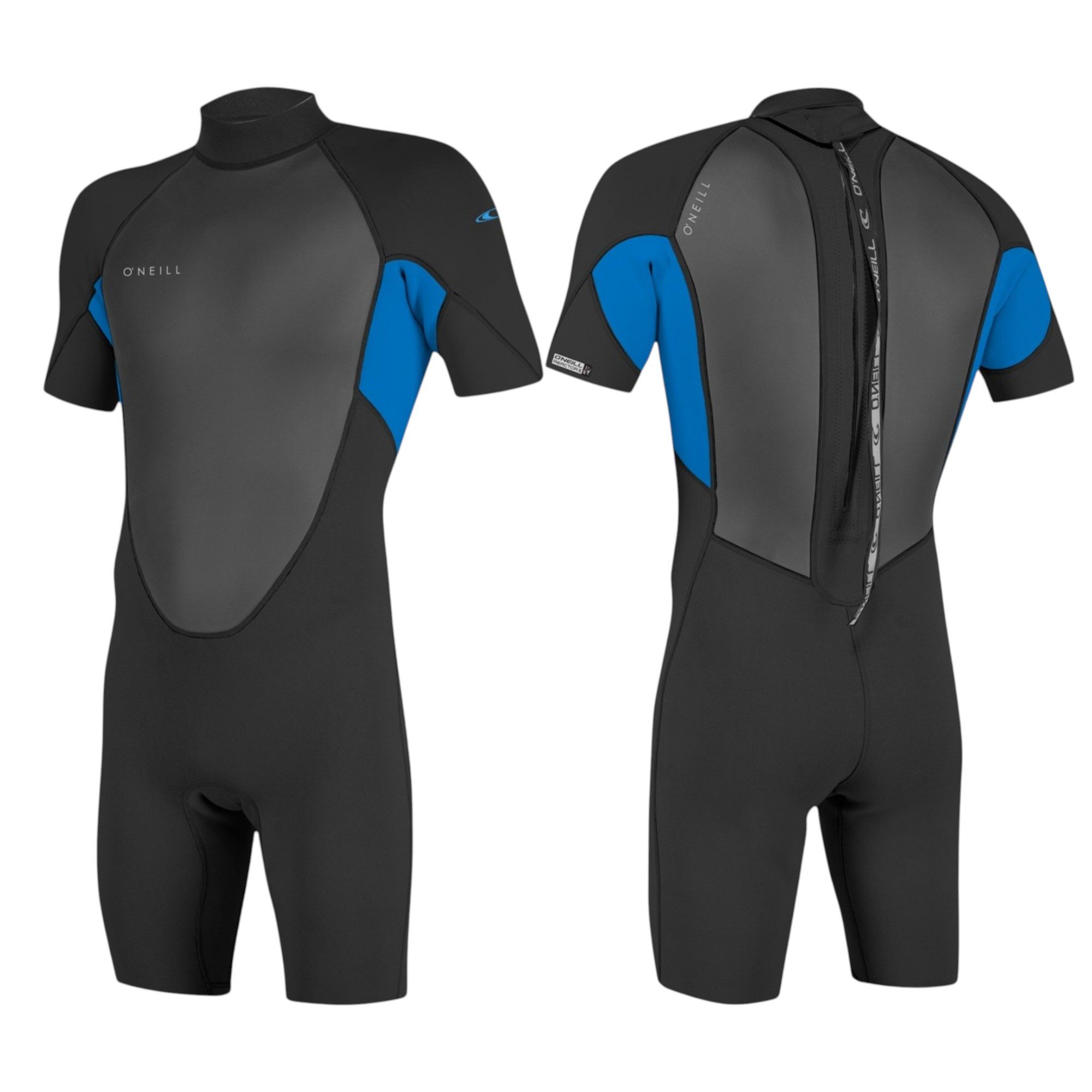 O'Neill Neoprenanzug O'NEILL REACTOR-2 Neoprenanzug Herren 2mm Shorty Wetsuit Backzip
