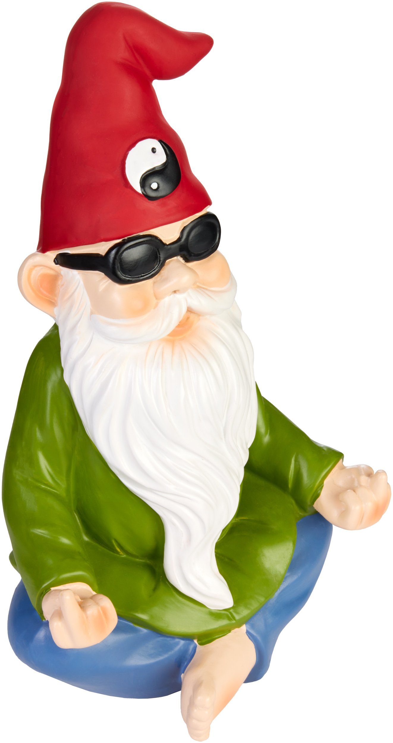 BRUBAKER Gartenzwerg Mittelfinger Meditation - Cooler Yin und Yang Zwerg me günstig online kaufen