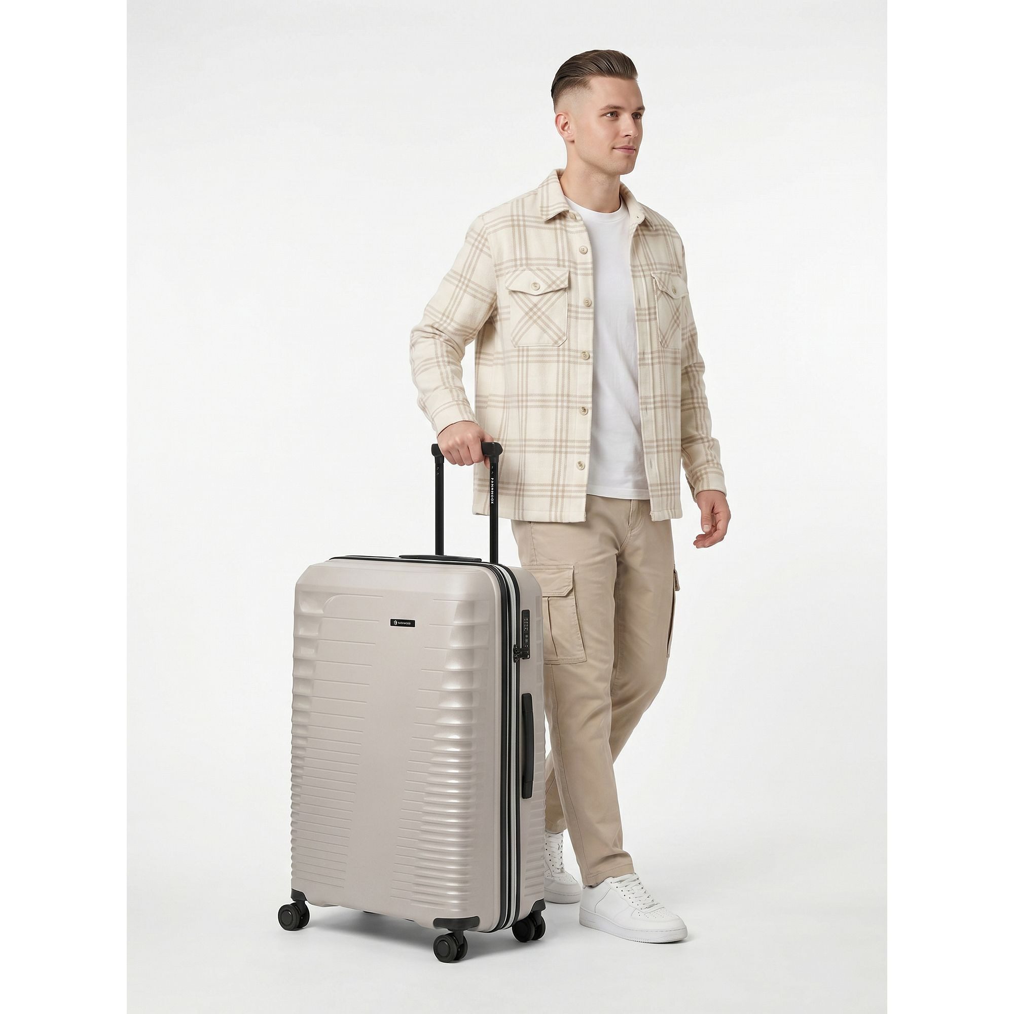 Farmhood Hartschalen-Trolley Eco Edition, 4 Rollen, Polypropylen