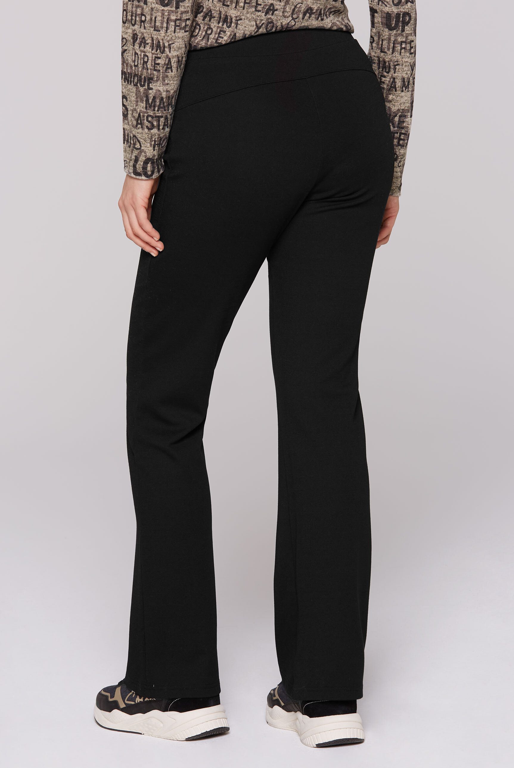 SOCCX Stoffhose mit Elastikbund