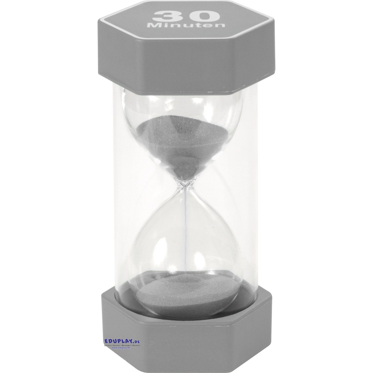 Lernspielzeug Mega Sanduhr 30 min, Ø 8,4 x 16 cm