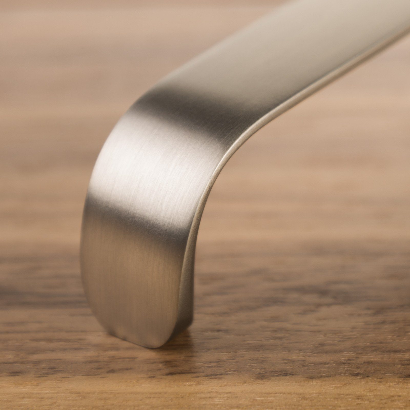 SO-TECH® Möbelgriff Schrankgriff DALE BA 128 - 192 mm, Lochabstand 128 mm Edelstahloptik matt inkl. Schrauben