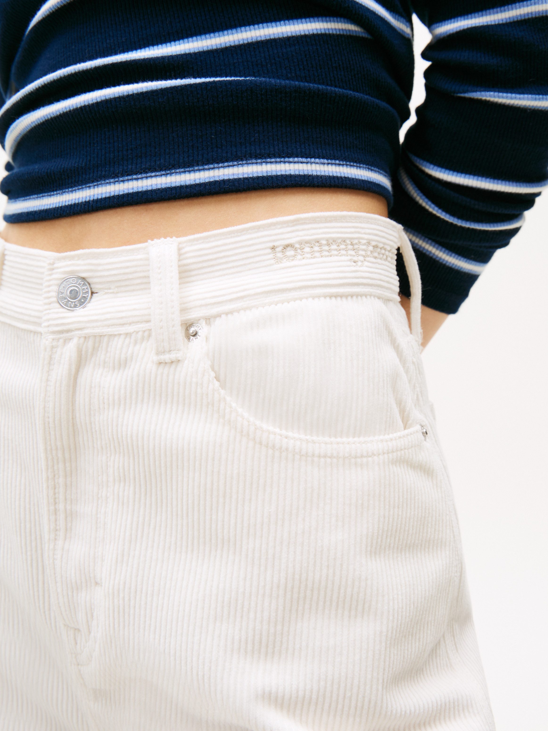 Tommy Jeans Cordhose TJW CLAIRE HR WIDE CORD