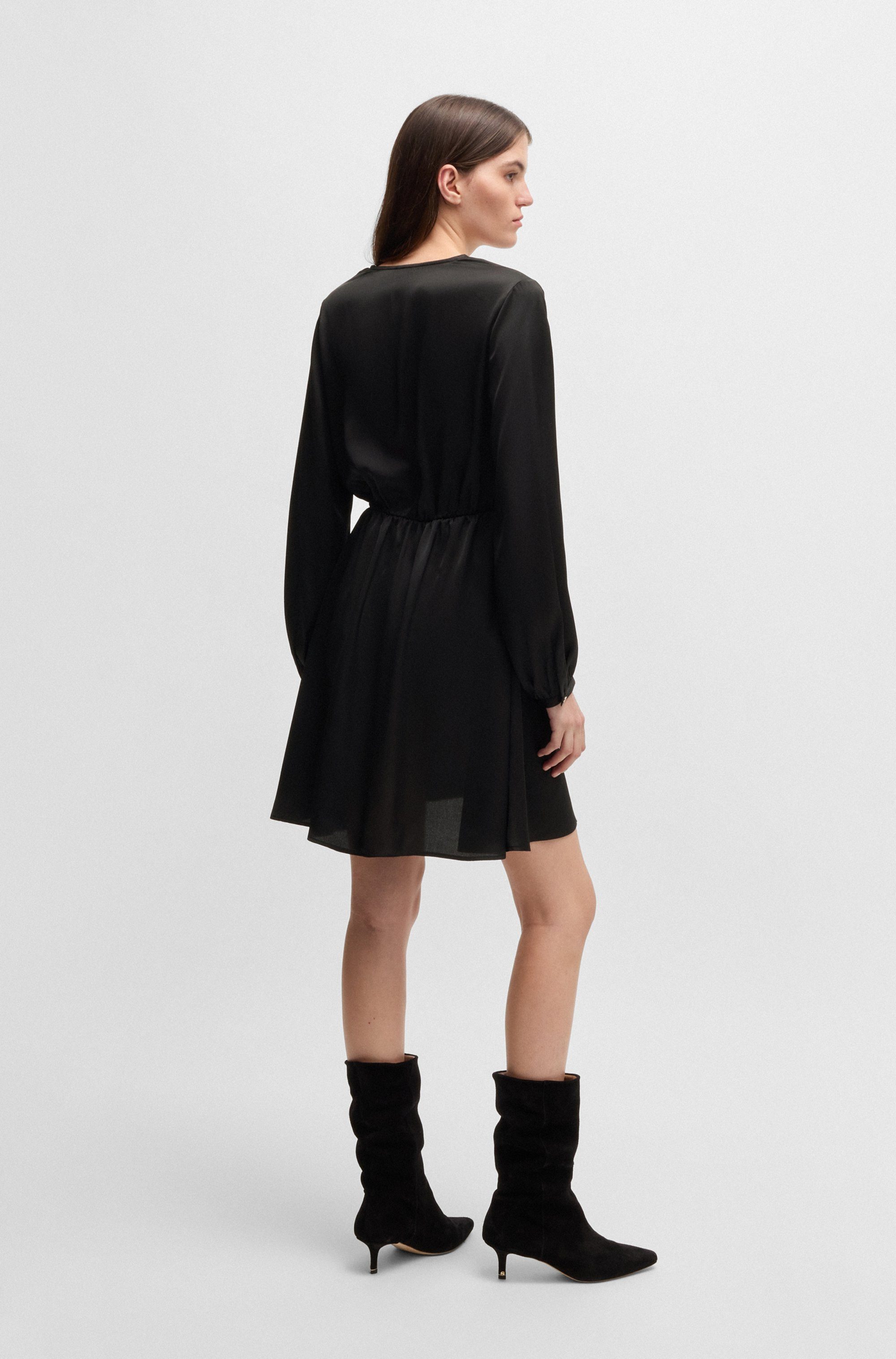 BOSS ORANGE Blusenkleid Doria Premium Damenmode in A-Linien Form günstig online kaufen