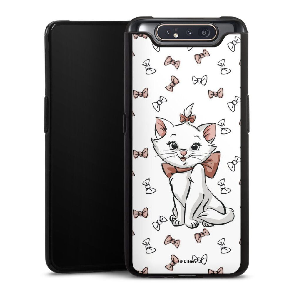 DeinDesign Handyhülle Aristocats Marie Disney Katze Marie Shy, Samsung Galaxy A80 Silikon Hülle Bumper Case Handy Schutzhülle