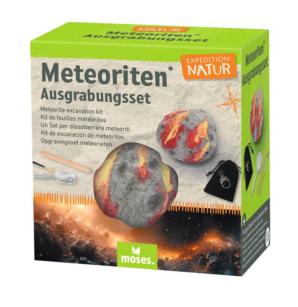 Moses. Verlag Dekosteine, Mondsteine zum Ausgraben, Gipsblock inkl. Werkzeug für Kinder