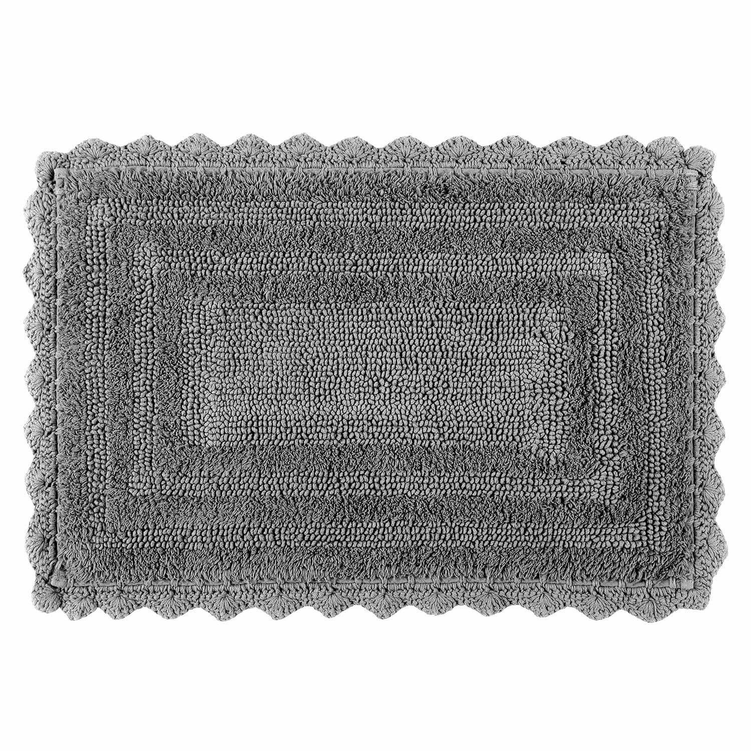 Mirabeau Badematte Badematte Yalexir dunkelgrau, Höhe 400 mm, 100% Baumwolle