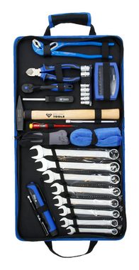 Brilliant Tools Werkzeugtasche, Werkzeug-Nylontasche, 58-teilig