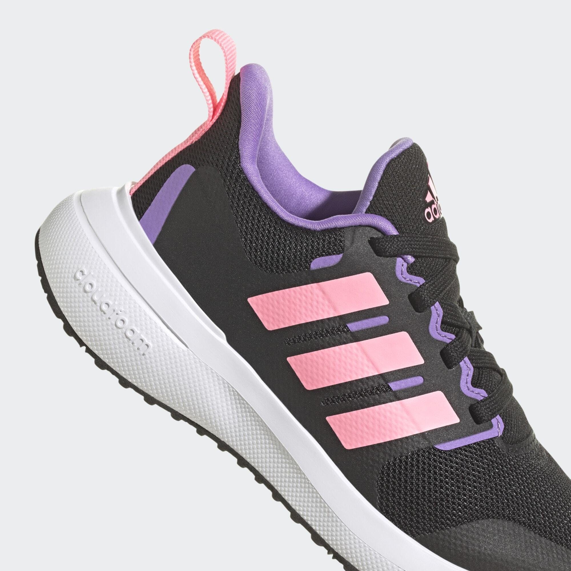 adidas Sportswear FORTARUN 2.0 Pink / Violet LACE CLOUDFOAM Fusion Black Core Beam Sneaker SCHUH 