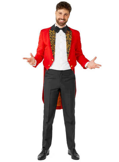 Opposuits Kostüm SuitMeister Circus Anzug mit Frack, Zirkusdirektor Anzug in auffälligen Farben