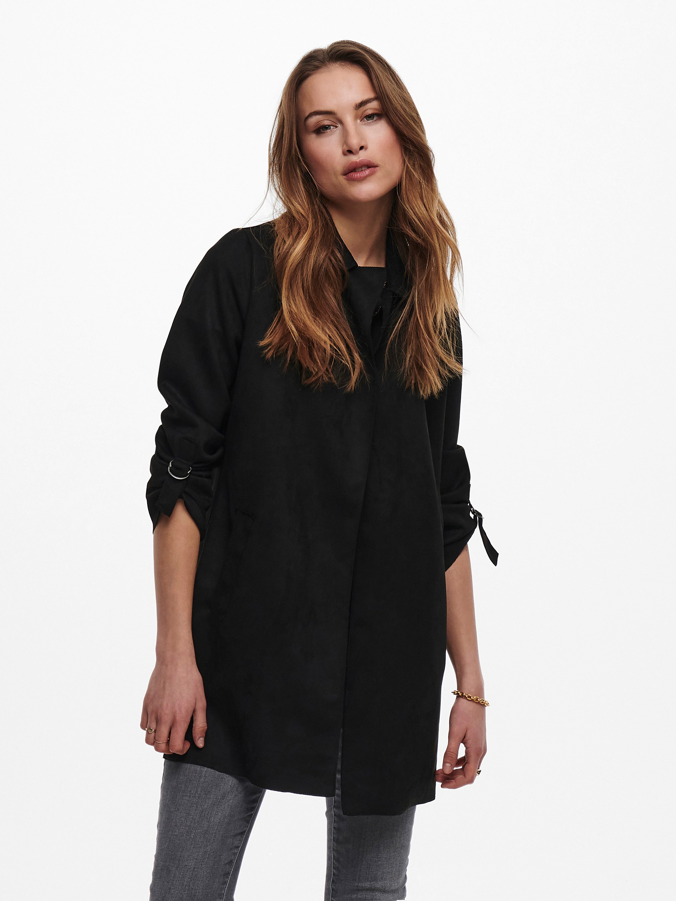 ONLY Langjacke ONLJOLINE FAUX SUEDE COAT LIFE CC OTW mit Reverskragen, weic günstig online kaufen