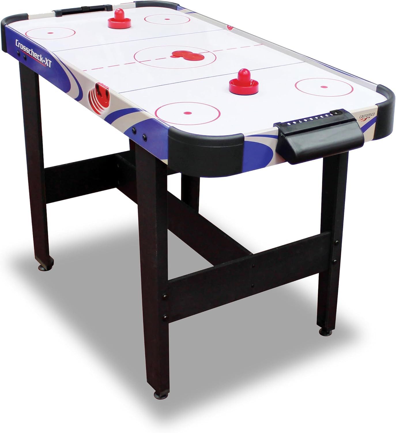 Carromco Air-Hockeytisch Crosscheck-XT – Hochglanz Air Hockey Spielfeld