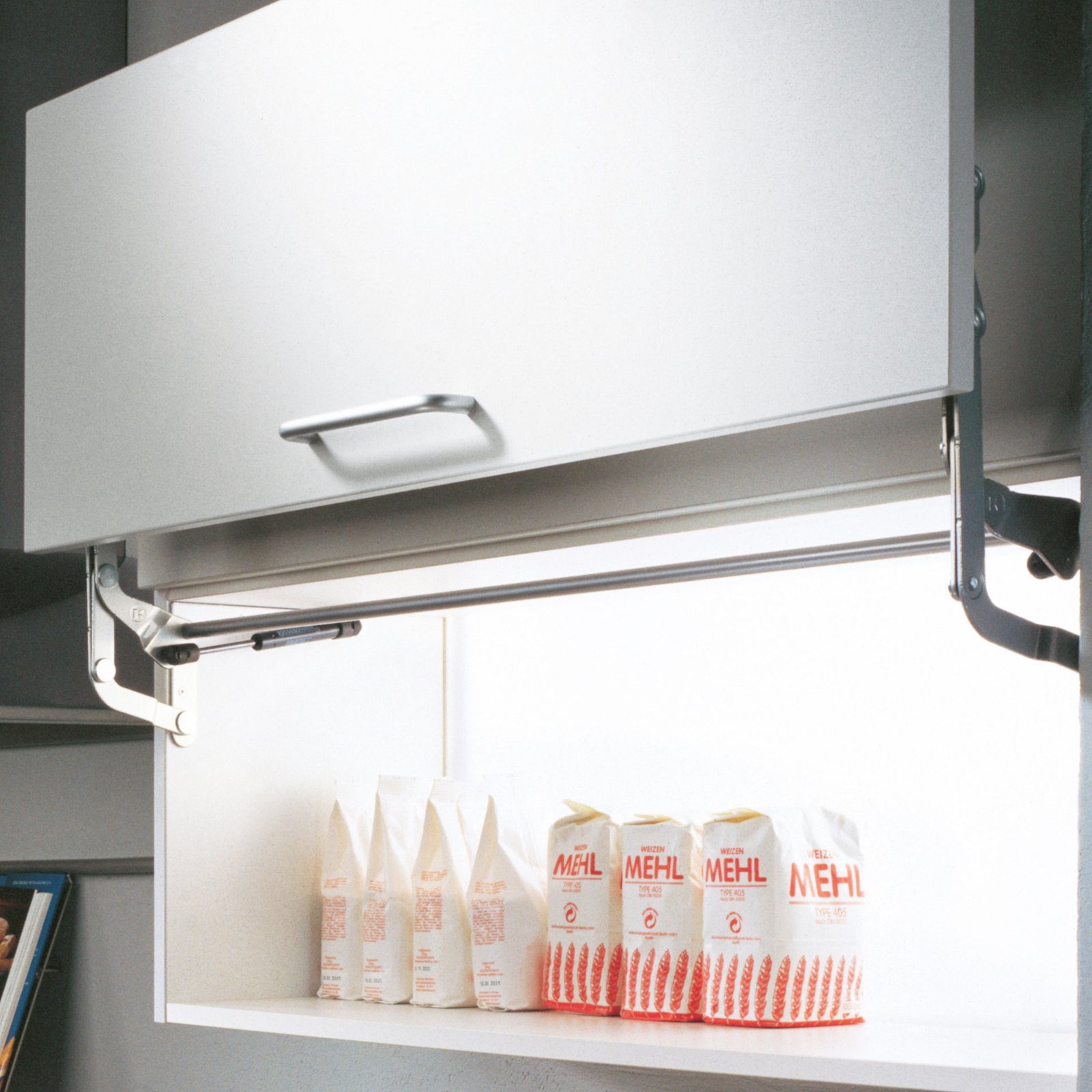 Kesseböhmer Möbelbeschlag HSB Kesseböhmer 90 bis 150 cm, breitenanpassbar bis 870 mm