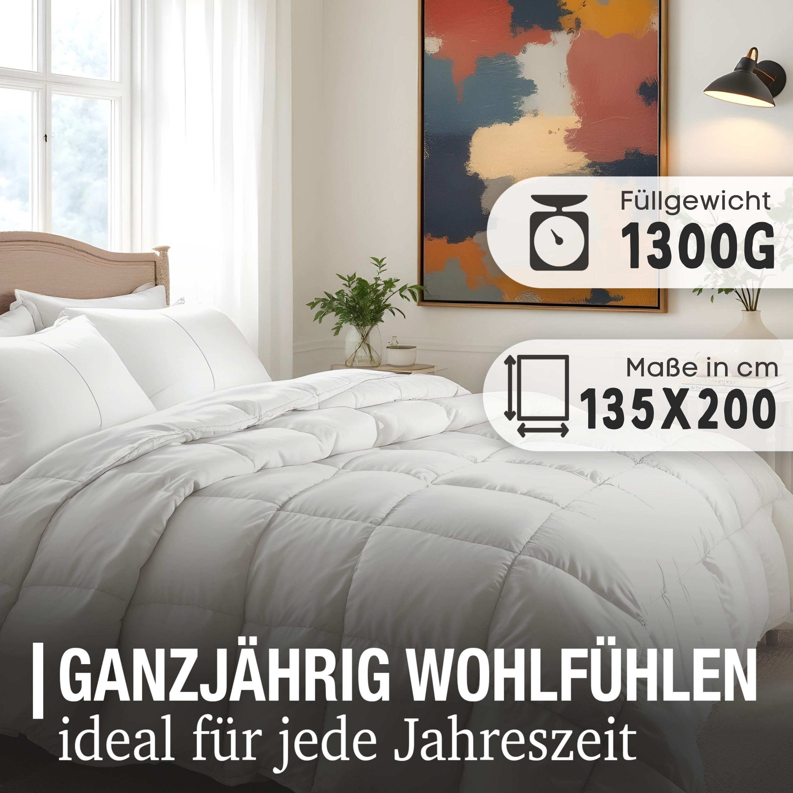 KNERST Federbettdecke Bettdecke mit weichen Daunen günstig online kaufen