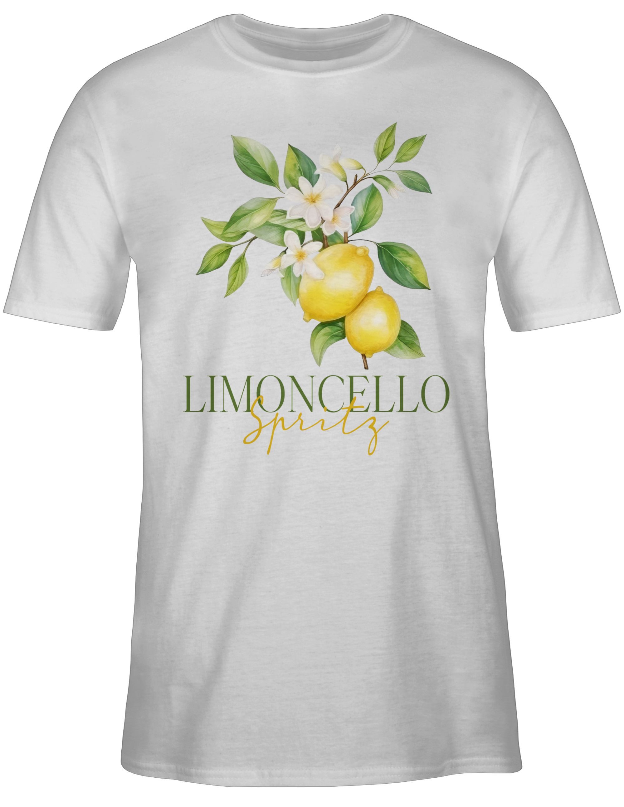 Shirtracer T-Shirt Limoncello Spritz, Italien-Fans, Italienischer günstig online kaufen