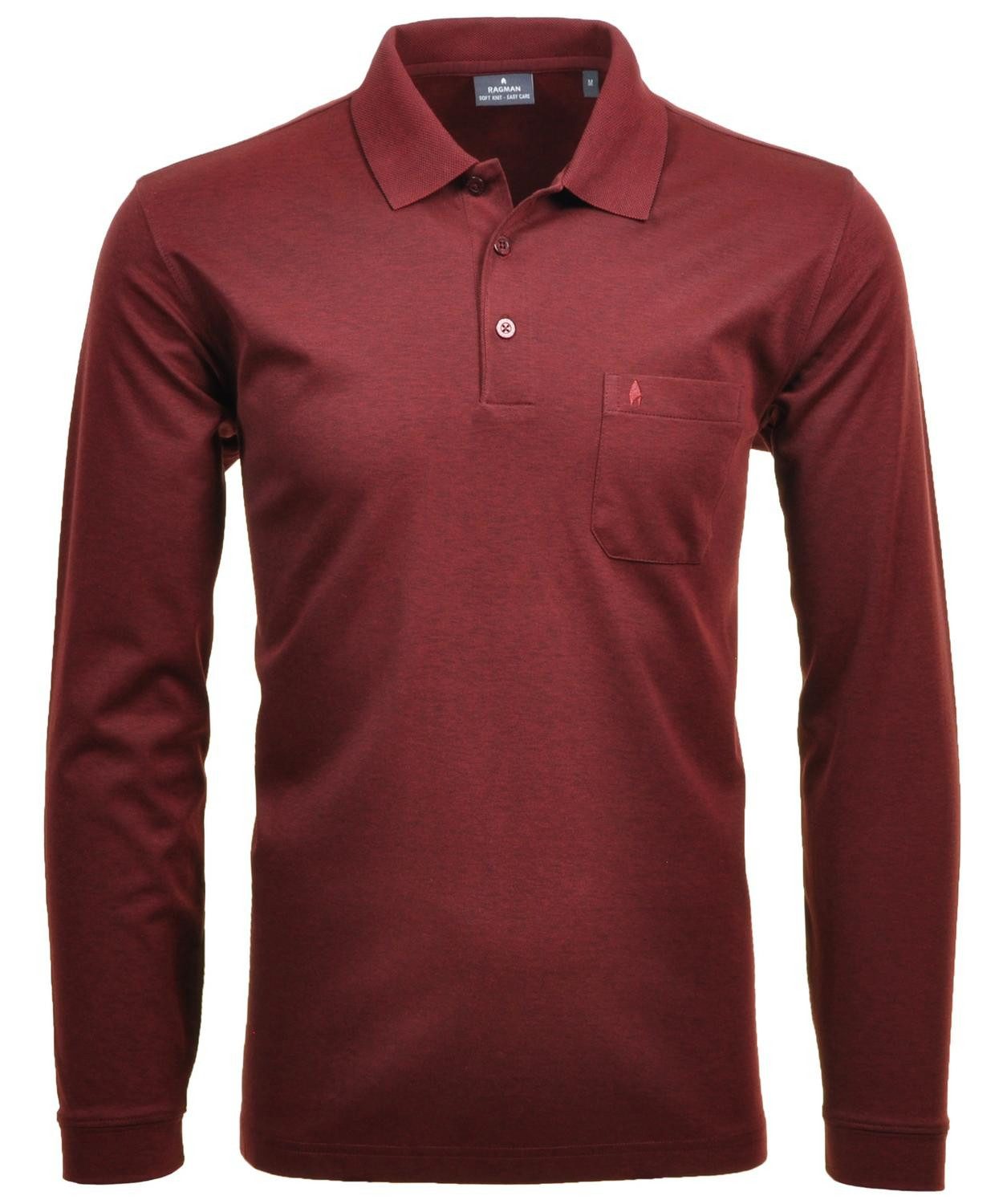 Langarm-Poloshirt Basic