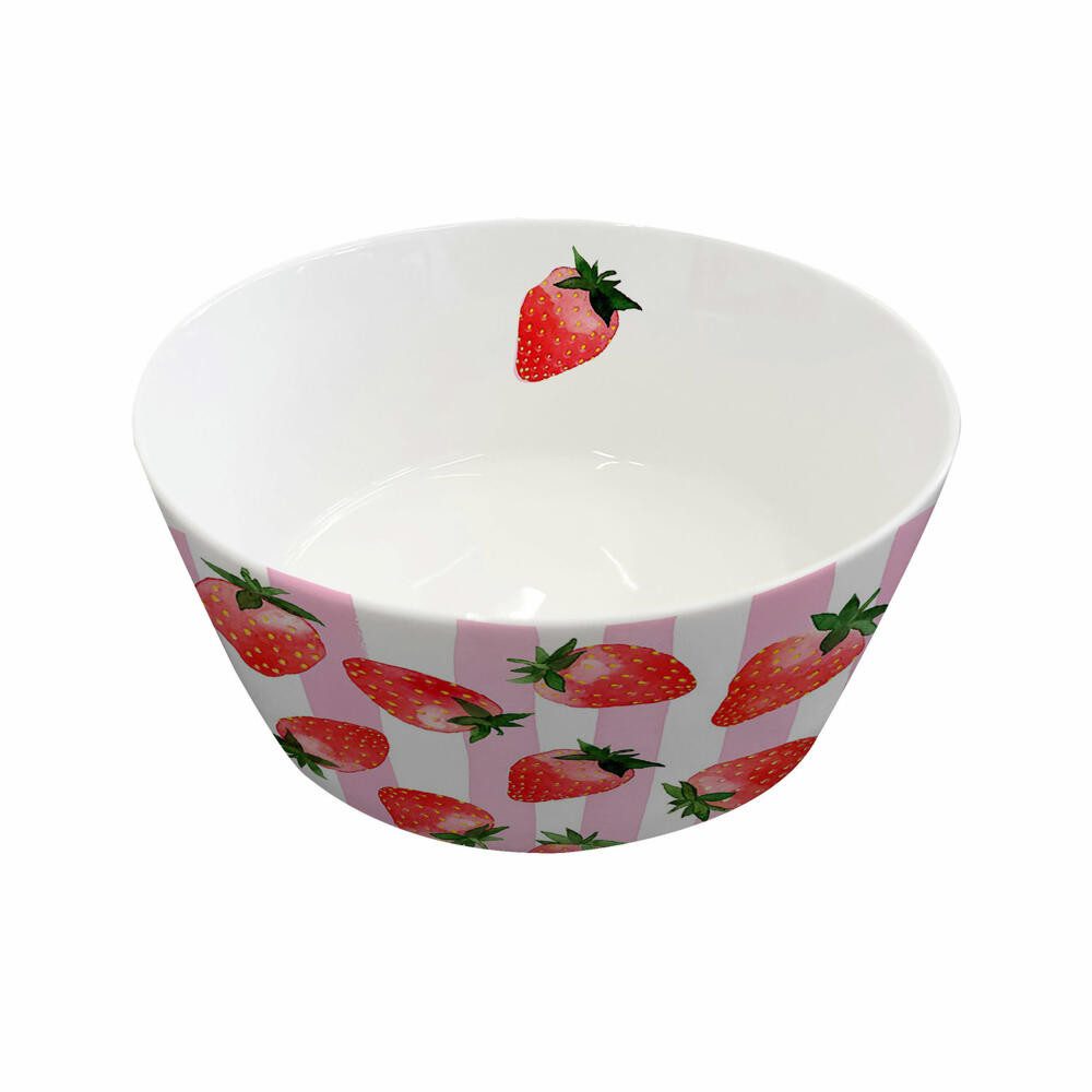 PPD Schale Strawberry & Stripes Trend Bow, Ø 15 cm, Keramik
