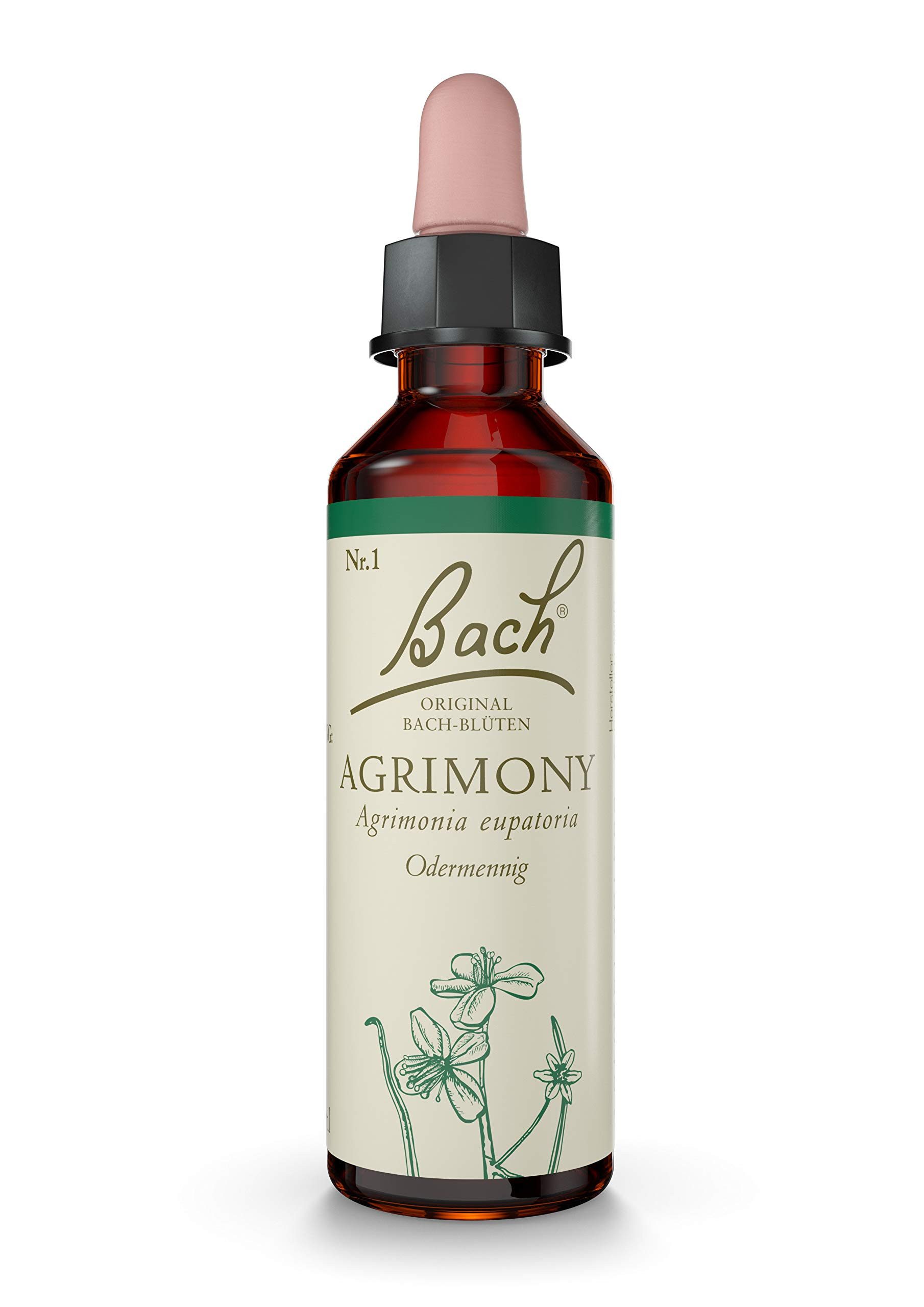 Bach Original Agrimony für emotionale Balance und persönliches Wohlbefinden Spray, 20 St., Vegetarisch, familiengeeignet und flexibel miteinander kombinierbar