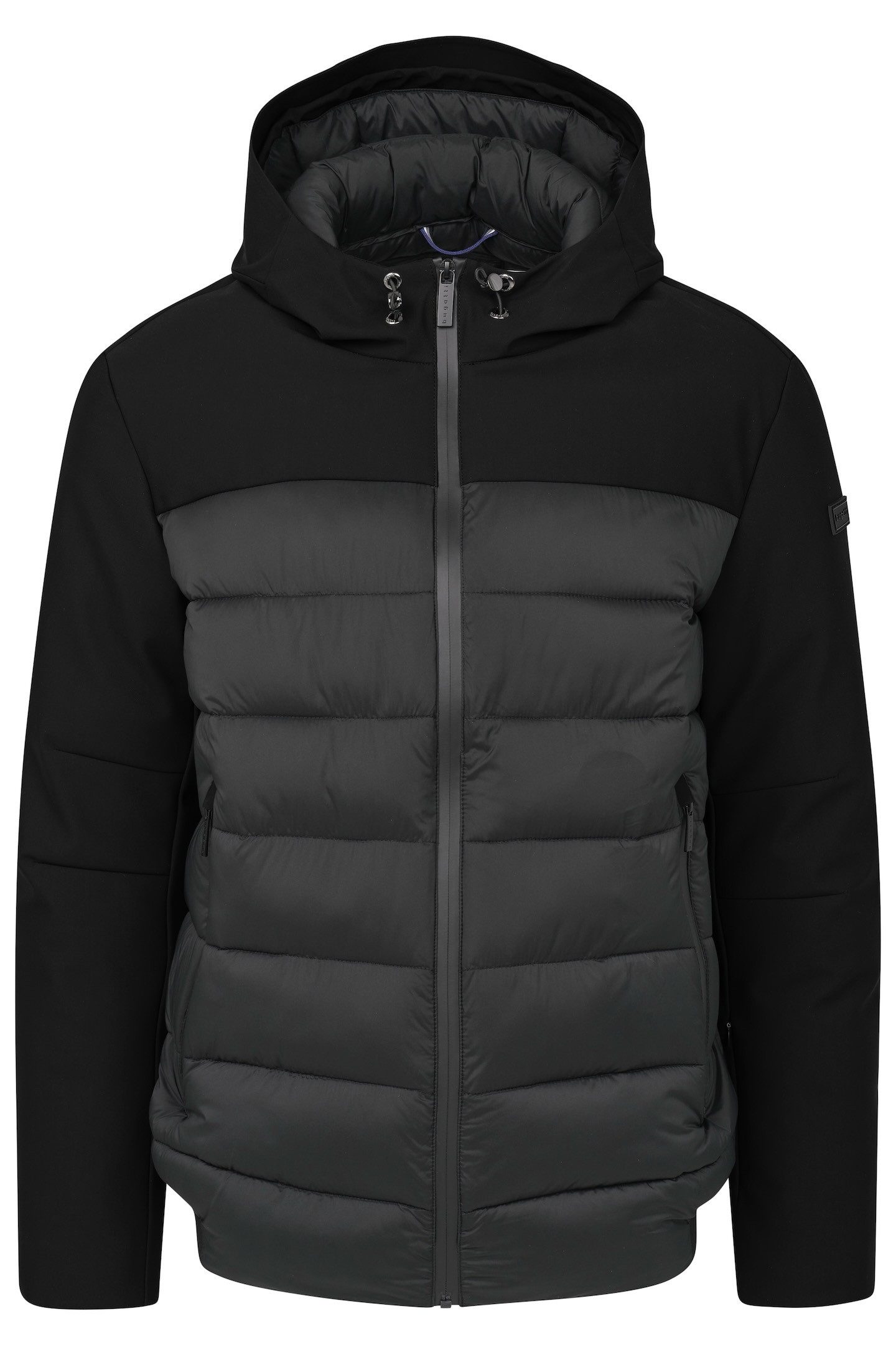 bugatti Langjacke mit Stretchfunktion