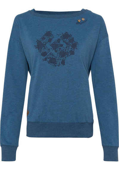 Ragwear Sweater RAG Sweat NEREA FRONTPRINT O mit schönem Frontprint