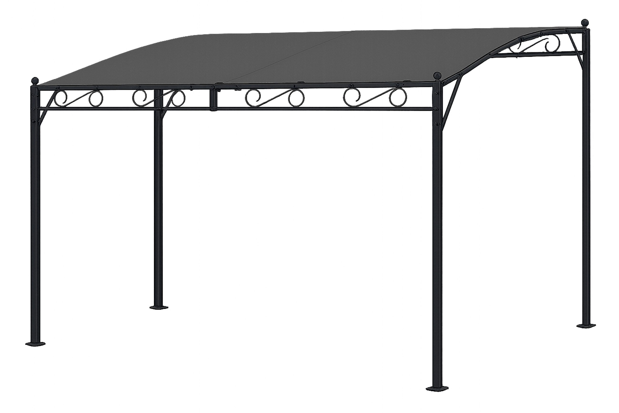 Quick Star Anbaupavillon Ersatzdach 250 x 300 cm, 28 Spanngummis. Eine Öse je Ecke und mit Polyester verstärkt.