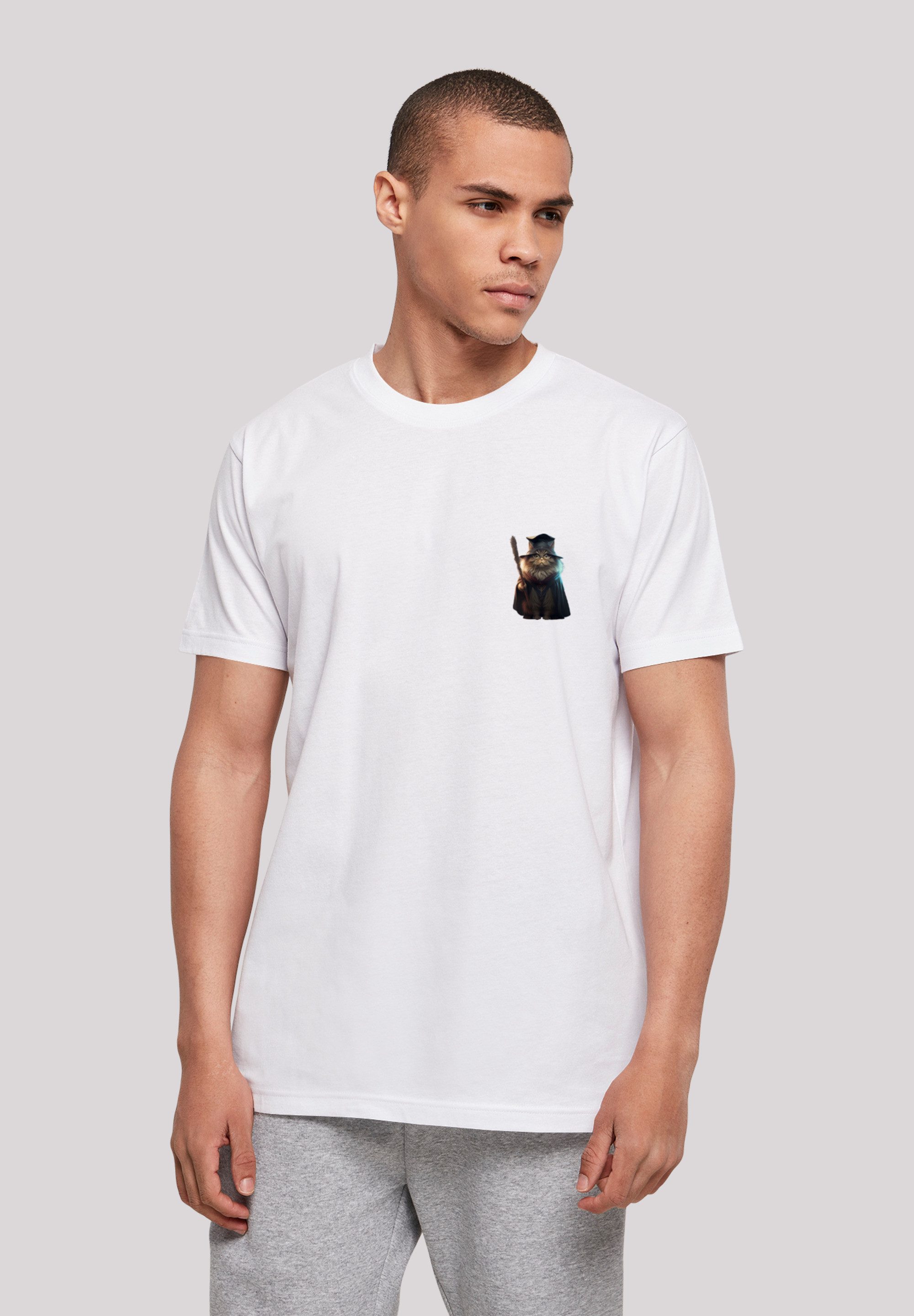 F4NT4STIC T-Shirt Wizard Cat TEE UNISEX günstig online kaufen