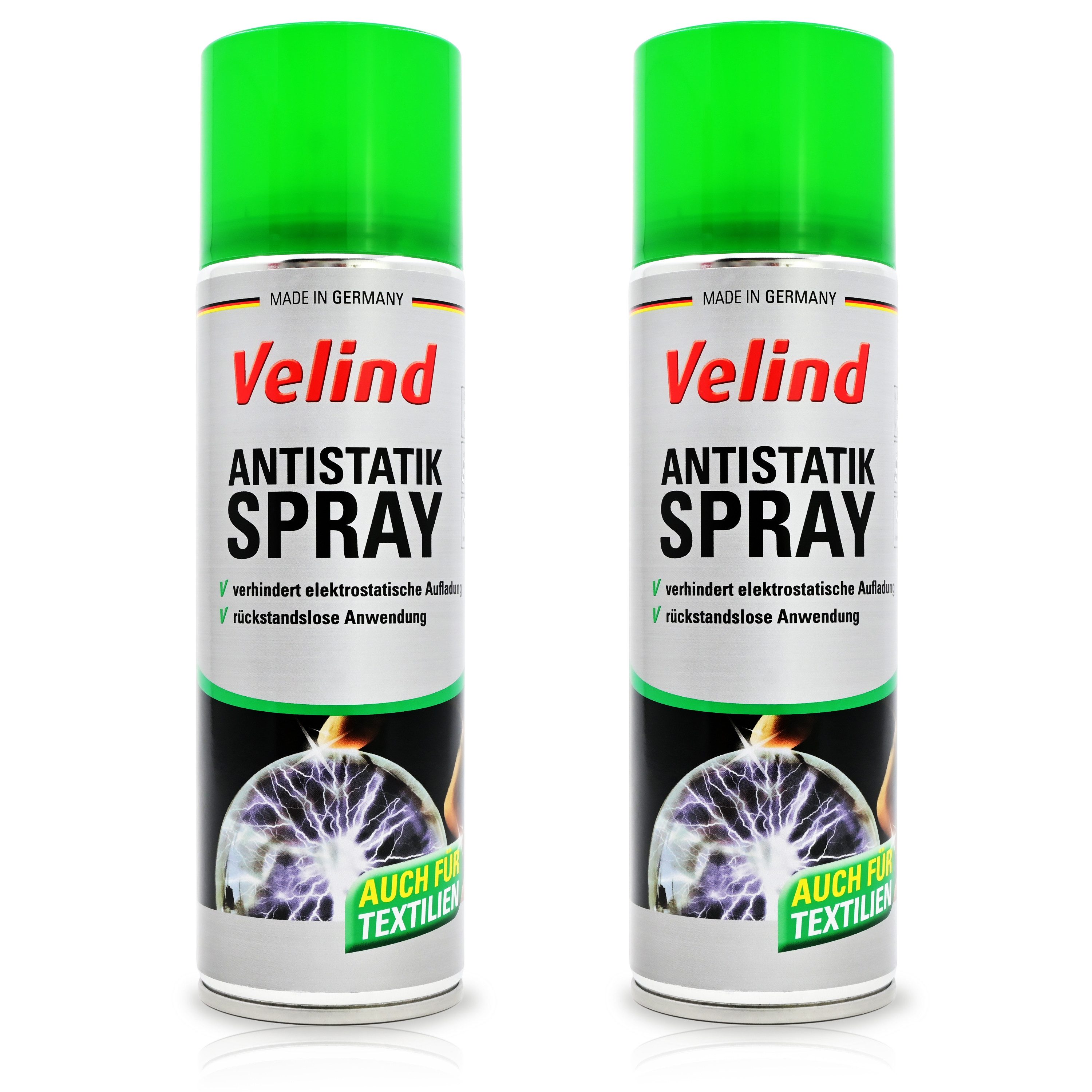 VELIND Aerosol GmbH Velind Antistatik Spray 300 ml Reinigungsspray (2-St)