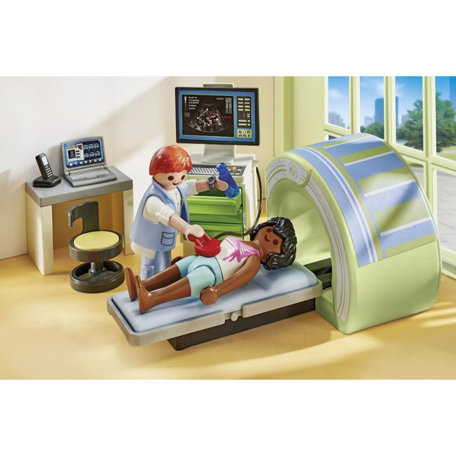 Playmobil® 71617-18-19 3er-Set Orthopädie + MRT + Kinderarzt Konstruktions-Spielset – Bild 4 von 5