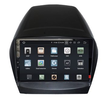 TAFFIO Für HYUNDAI iX35 Tucson 9" Touchscreen Android Autoradio GPS CarPlay Einbau-Navigationsgerät