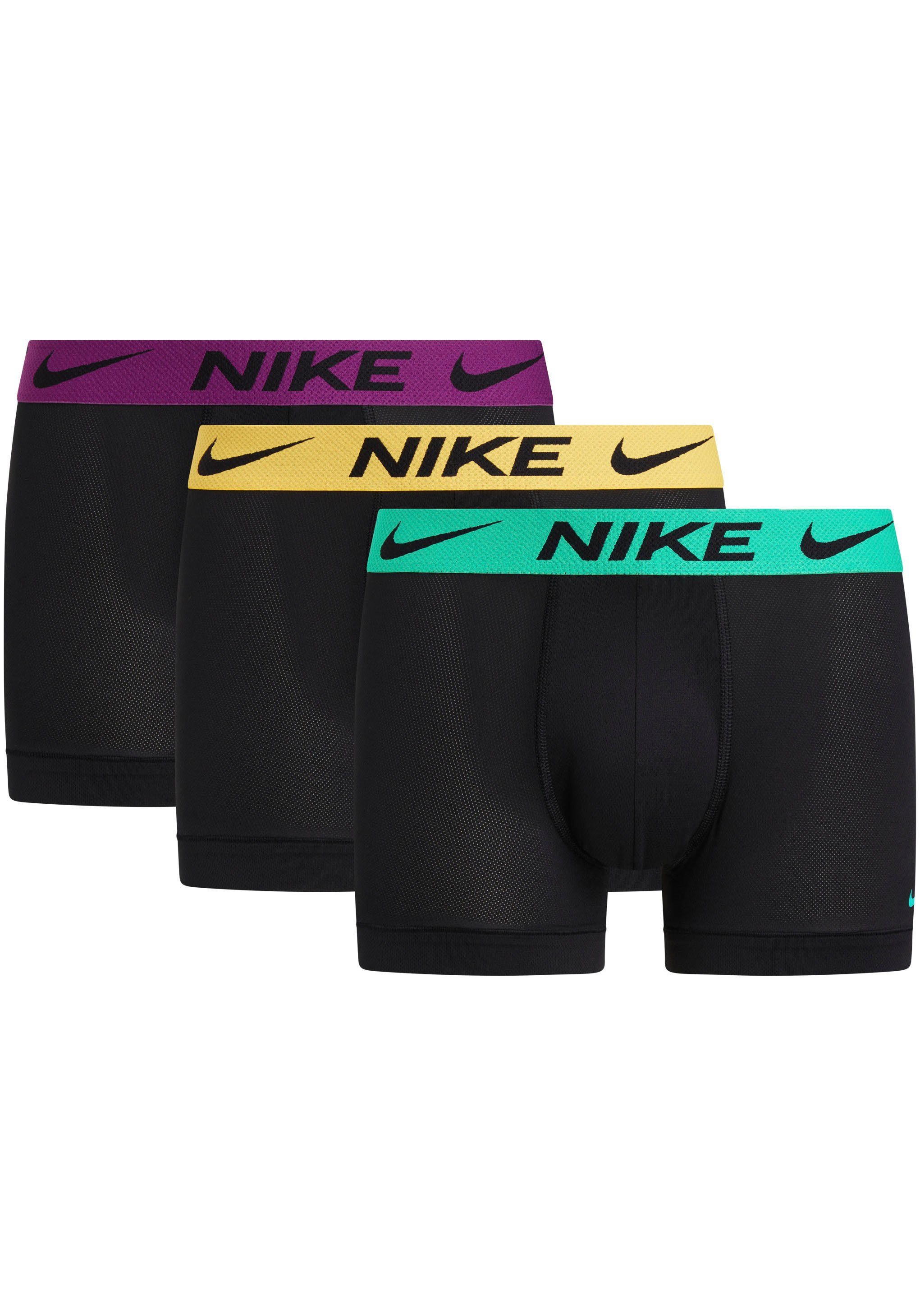 NIKE Underwear Trunk TRUNK 3PK (Packung, 3-St., 3er) mit NIKE Logo-Elastikbund