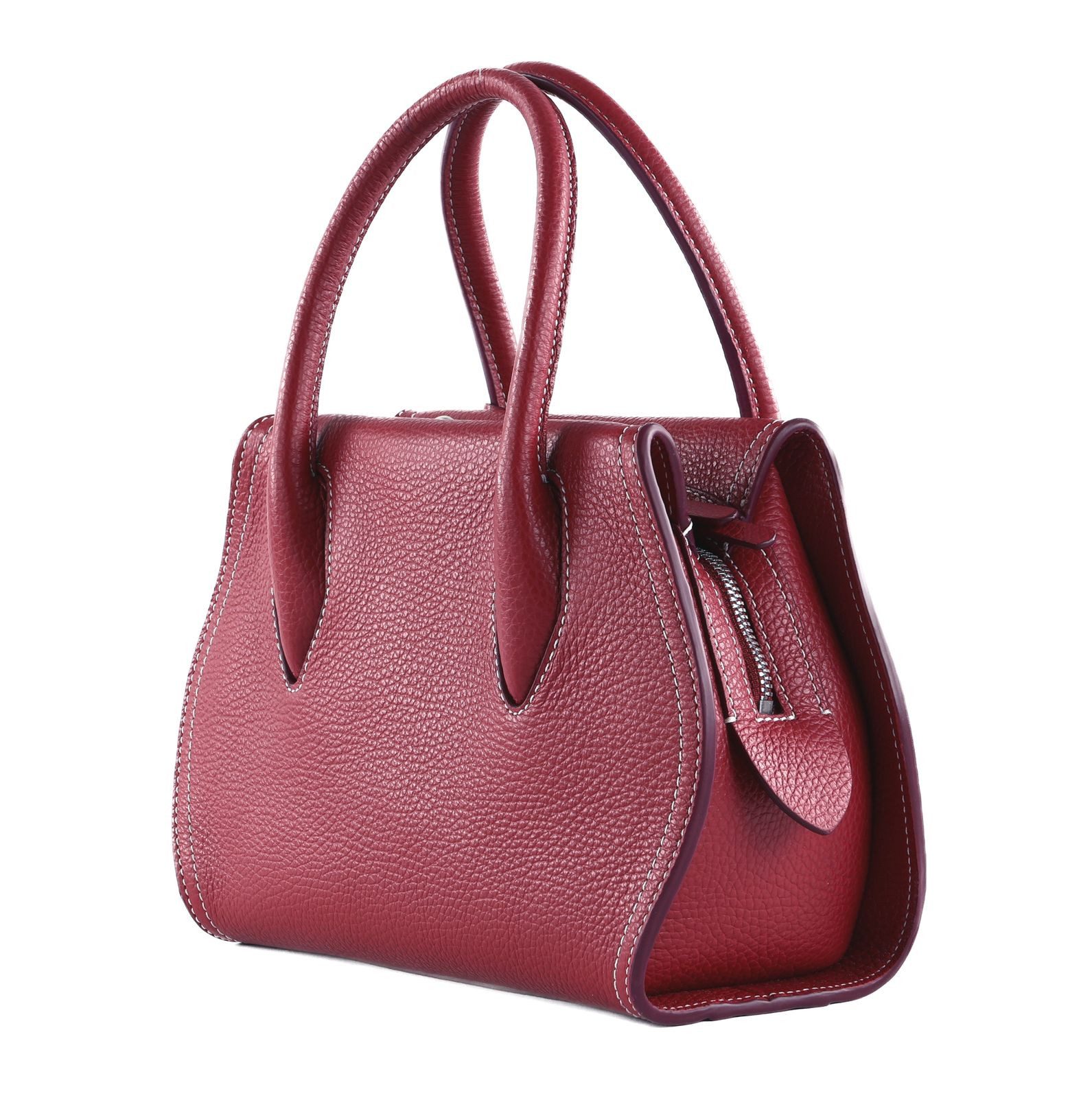 COCCINELLE Umhängetasche Handbag Grained Leather, aus echtem Rindsleder