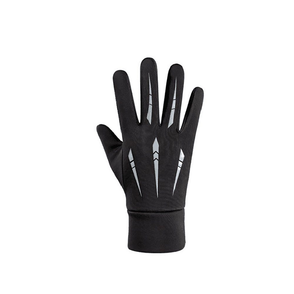 ZanMax Fahrradhandschuhe 1 Paar Fahrradhandschuhe Winter Warm Touchscreen Handschuhe Grau