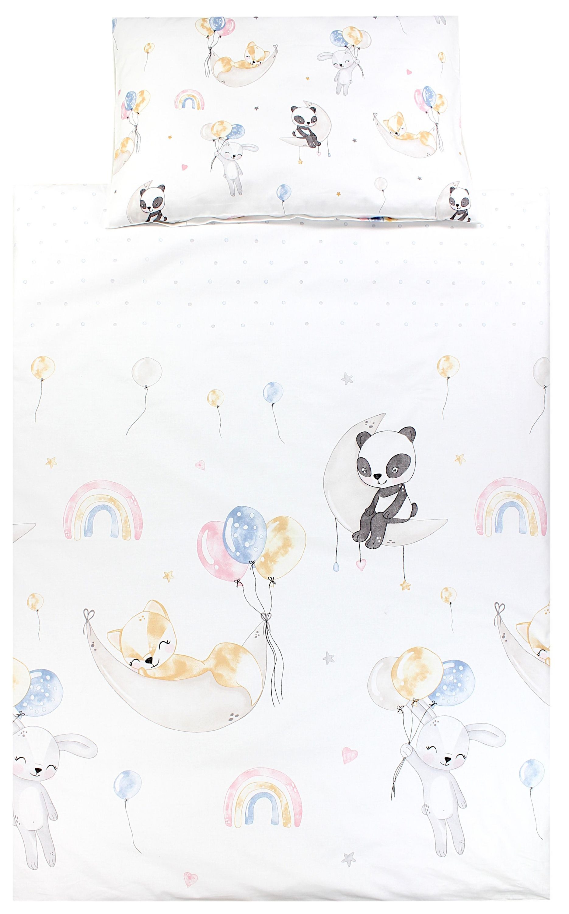 Babybettwäsche Kinder Bettwäsche Set Babybettwäsche Bettbezug Kissenbezug 2-tlg