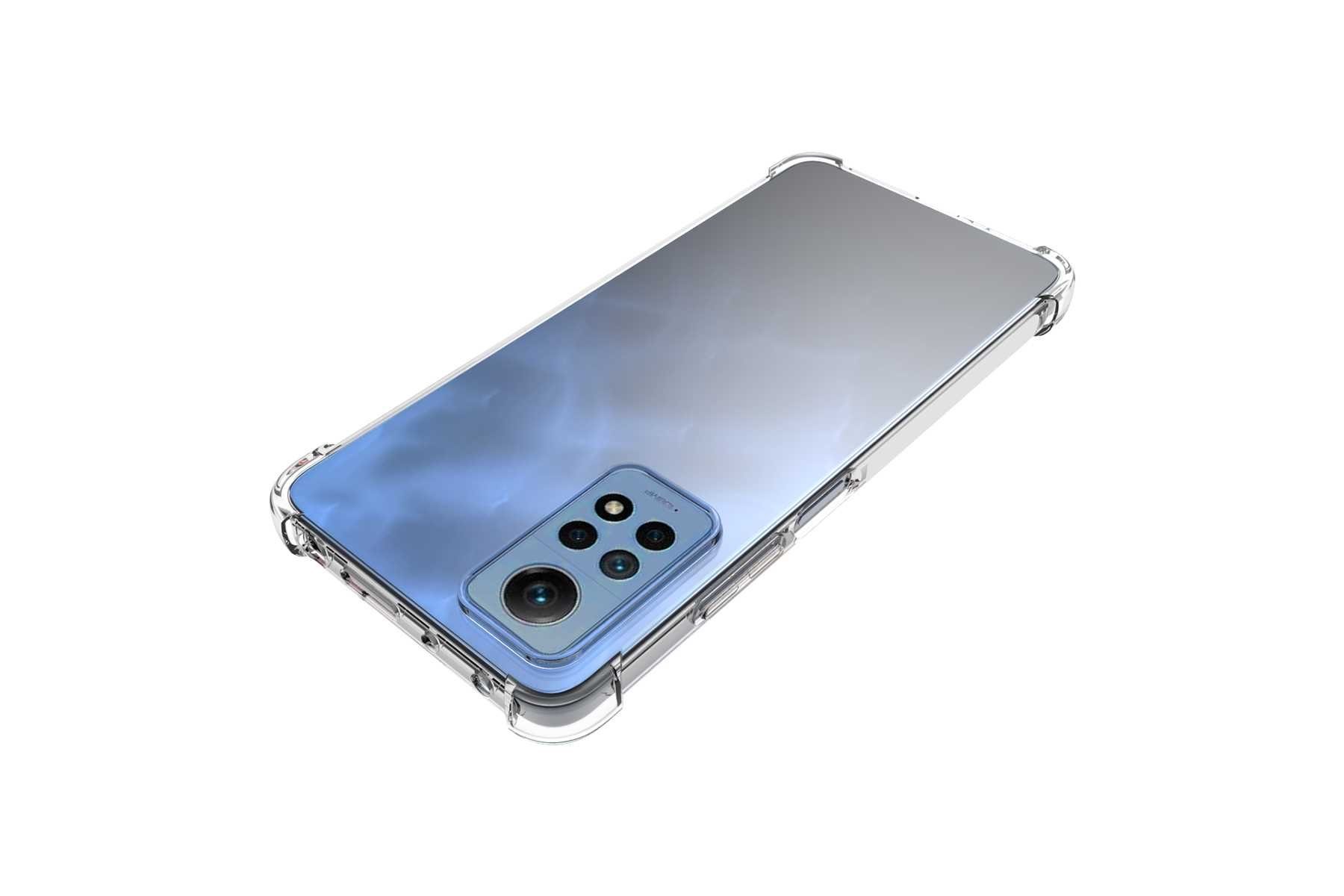 mtb more energy Smartphone-Hülle Clear Armor Case für Xiaomi Redmi Note 12 Pro 4G (6.67), Transparente TPU Schutzhülle Case Backcover mit Anti-Shock Verstärkung – Bild 4 von 5