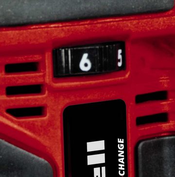 Einhell Akku-Exzenterschleifer Exzenterschleifer TE-RS 18 Li-Solo 18V + Bosch 6tlg Schleifblattset