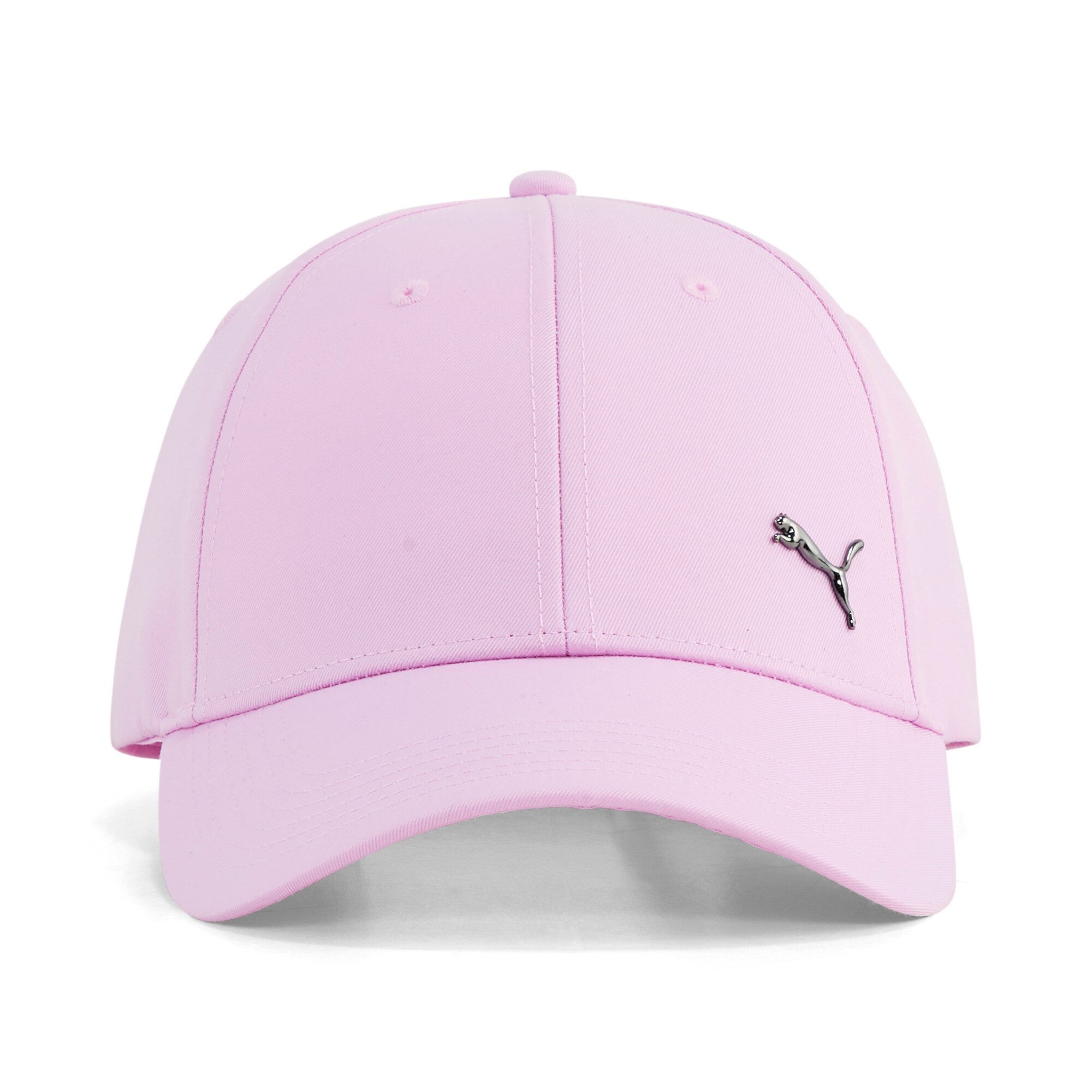 PUMA Baseball Cap ESS METAL CAT BB CAP klassisches 6-Panel-Design, gebogener Schirm, mit Metall-Pin