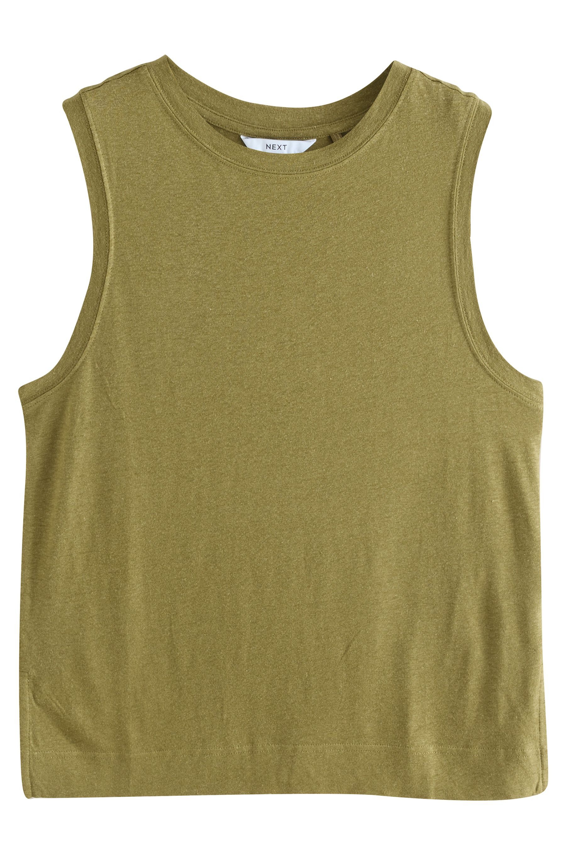 Next Stricktop Weiches Rundhals-Tanktop Pullunder (1-tlg) günstig online kaufen