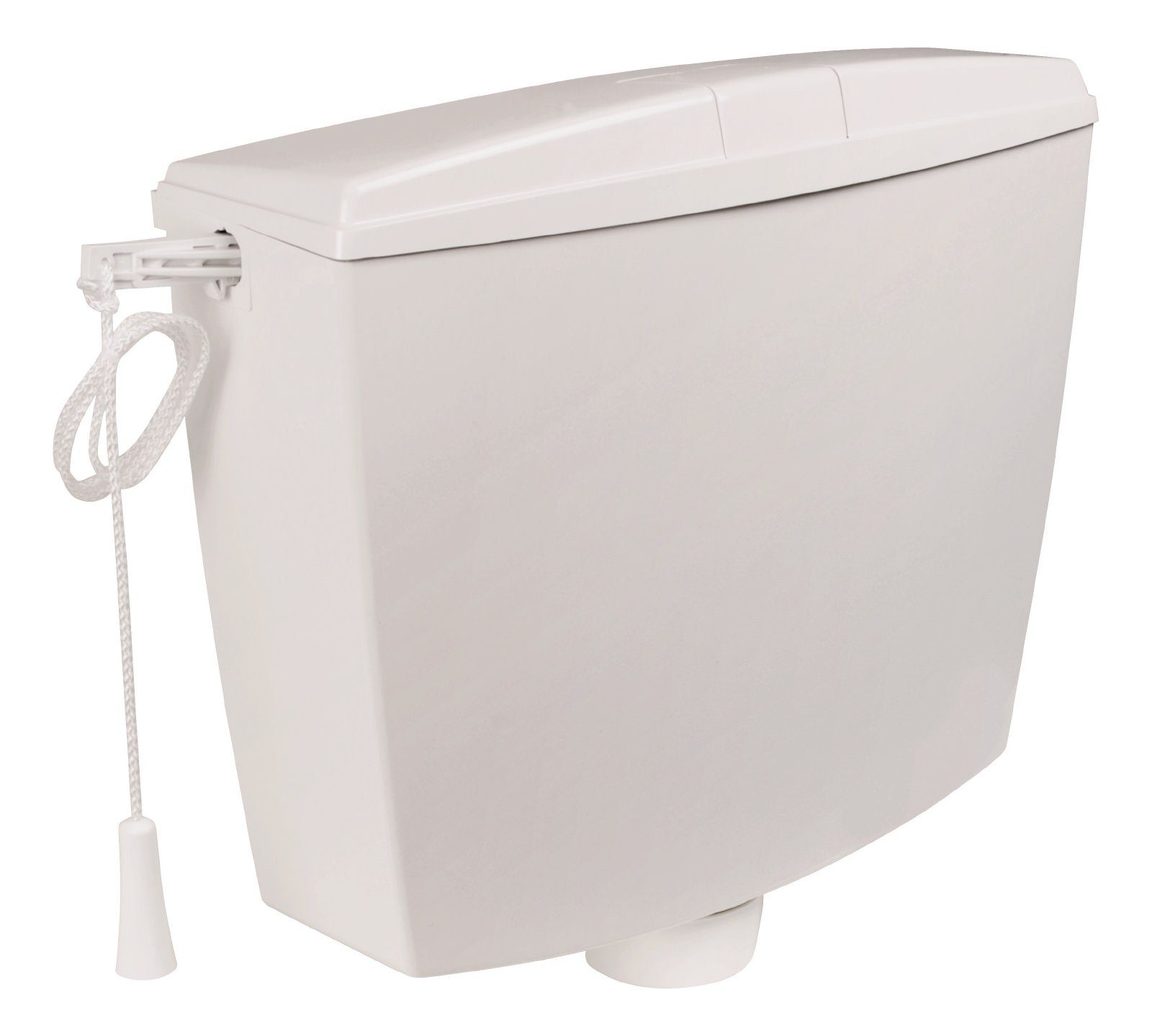 Calmwaters Spülkasten, 9 l, KomplettSet, direkt anschließbar von links