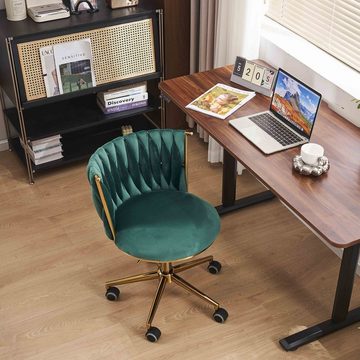REDOM Bürostuhl Verstellbarer drehbare Schreibtischstuhl (geeignet für Wohnzimmer, Make-up, verschiedene Lernszenarien)