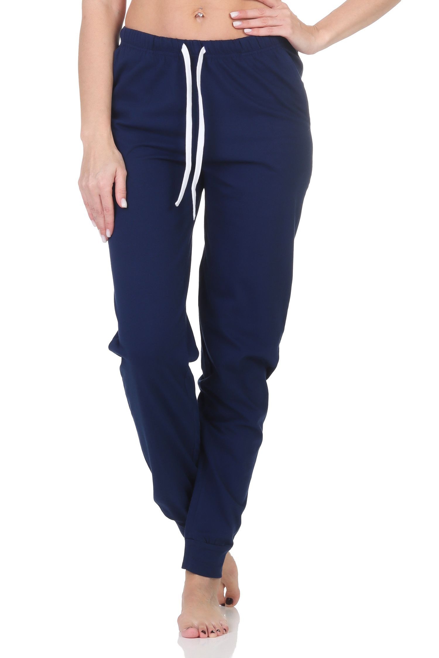 Normann Relaxanzug Damen Pyjama Hose lang Mix & Match - perfekt zu kombinieren